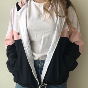90s style windbreaker